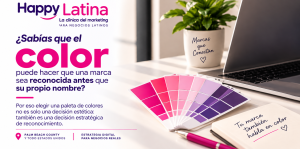 Colores de marca de Happy Latina para fortalecer el reconocimiento y la identidad visual de negocios latinos