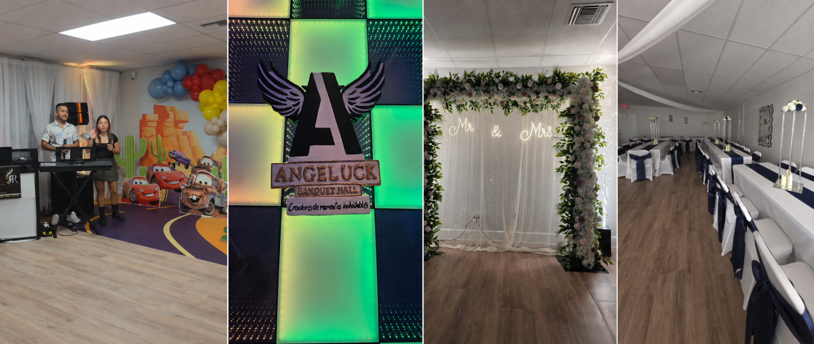 Casos de marketing digital: imágenes antiguo Instagram de Angeluck Events